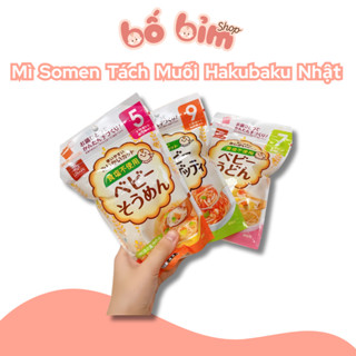 Mì Somen Tách Muối Hakubaku Nhật Cho Bé - Shop Bố Bỉm