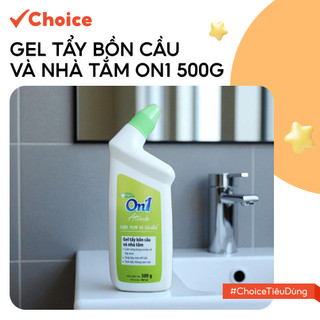   Choice  Gel tẩy bồn cầu và nhà tắm On1 BT16 diệt khuẩn tẩy trắng dung tích 500g 