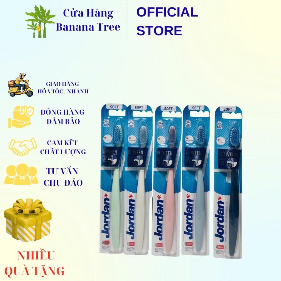 Bàn chài JORDAN Clean between