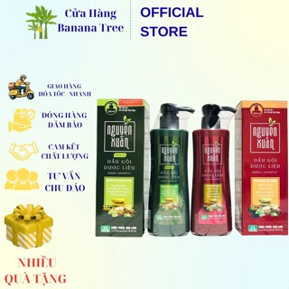 Dầu gội dược liệu Nguyên Xuân XANH-ĐỎ 250ML