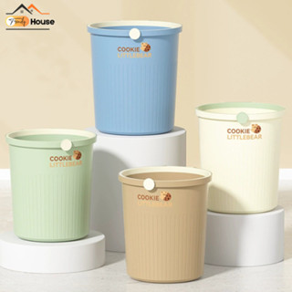  Thùng Rác Nhựa Cookie LittleBear Cao Cấp TRENDY Giỏ Đựng Rác Trang Trí Nội Thất Phòng Khách - Phòng Ngủ 