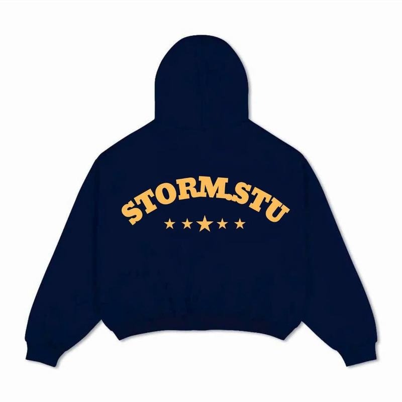 Áo Khoác Nỉ , Áo Khoác Hoodie Zip Boxy In Dập Nổi STORMSTU Chất Nỉ Bông Cao Cấp 2025 | BigBuy360 - bigbuy360.vn