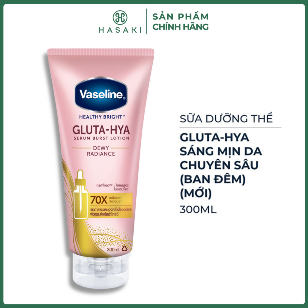 [DAILY] Sữa Dưỡng Thể Vaseline Sáng Da Chuyên Sâu Ban Đêm (Mới) Hasaki Sản Phẩm Chính Hãng | BigBuy360 - bigbuy360.vn