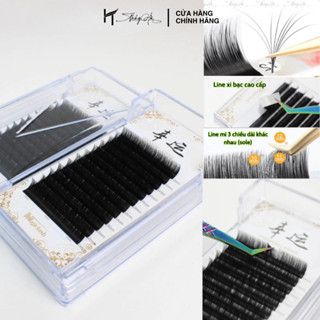 Mi Douyin VIP Chuẩn Trung Hoa Sole – Dày 0.07, Cong J-B-C-D-LJ-LB-LC, Đen, Lông Mi Magiclash Thúy Hà