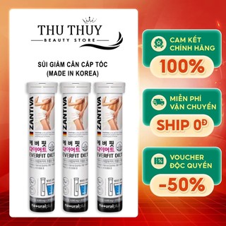 Viên sủi giảm cân, viên hỗ trợ giữ dáng thon gọn Zantiva Hàn Quốc Giảm Cân Nhanh Cấp Tốc