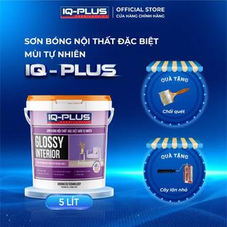 Sơn Siêu Bóng Nội Thất Mùi Tự Nhiên  Độ Phủ 5 Lít cho 20-25m2 cho 2 lớp