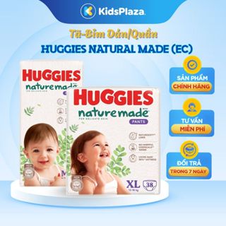 [M2] Bỉm - Tã dán/ quần siêu cao cấp Huggies Nature đầy đủ size cho bé EC - Chính hãng KidsPlaza