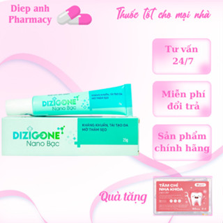 [Chính Hãng] Kem DIZIGONE Nano Bạc kháng khuẩn, lành thương, tái tạo da, ngăn ngừa sẹo