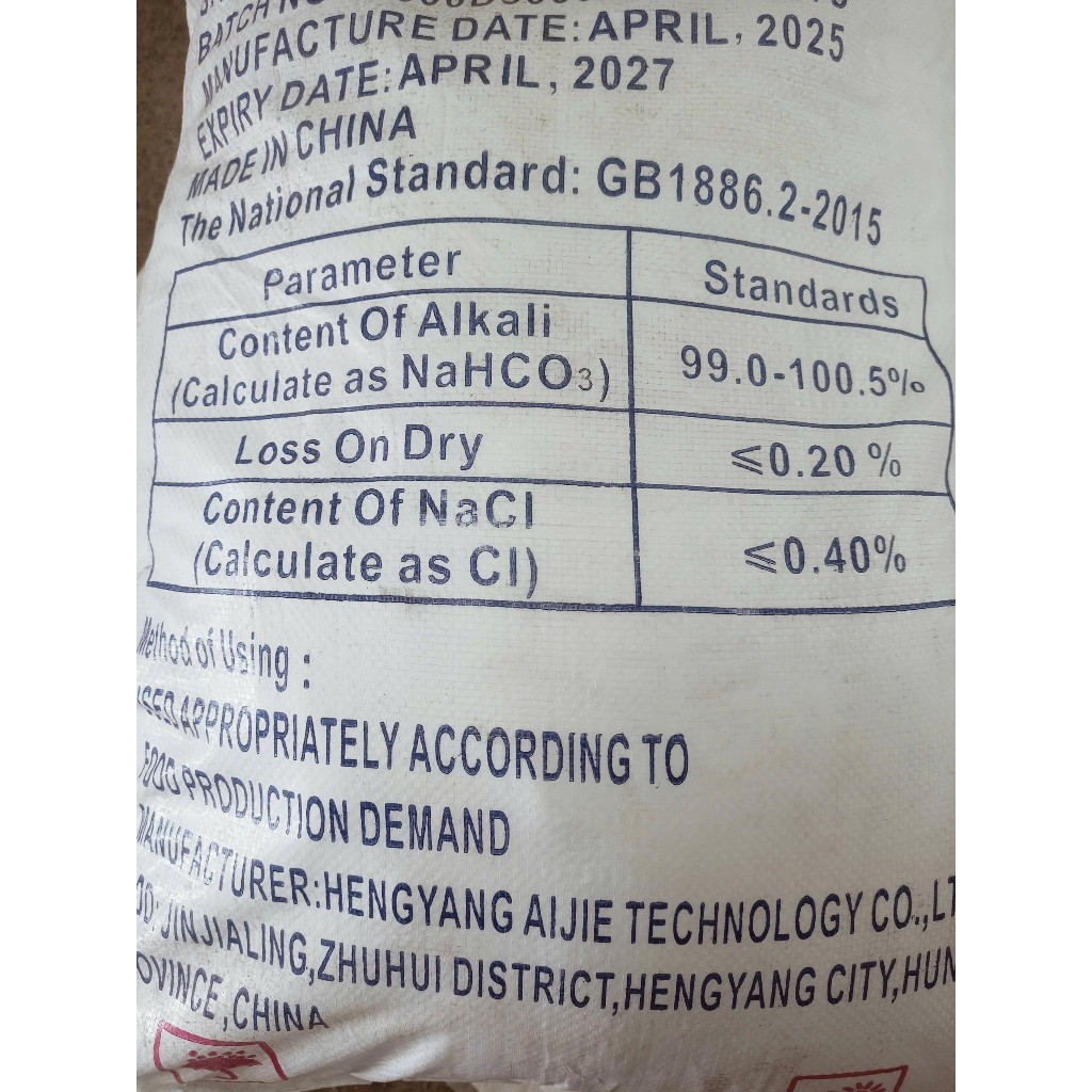 Baking Soda ,Bicar TQ, Bicar thực phẩm, NaHCO3, bột nở, muối nở,Bicar soda