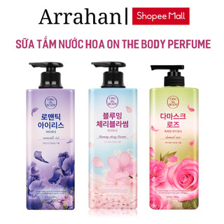  Sữa Tắm On The Body Tinh Chất Hương Hoa Hàn Quốc 900ml 