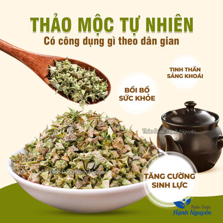 Bạch tật lê khô 100g, đã sao vàng thơm, sạch - Thảo Dược Hạnh Nguyên