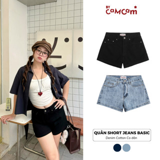 Quần Short Nữ Jean Basic Có Túi Năng Động Bycamcam QEN010