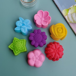 Set 10 khuôn rau câu silicon cupcake (3cm-5cm-7cm)