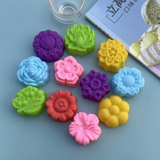 Set 10 khuôn rau câu silicon cupcake (3cm-5cm-7cm)