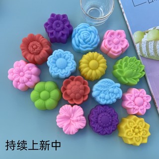 Set 10 khuôn rau câu silicon cupcake (3cm-5cm-7cm)