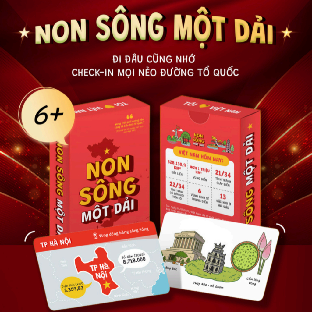 Bộ Flashcard Non Sông Một Dải (ETS)
