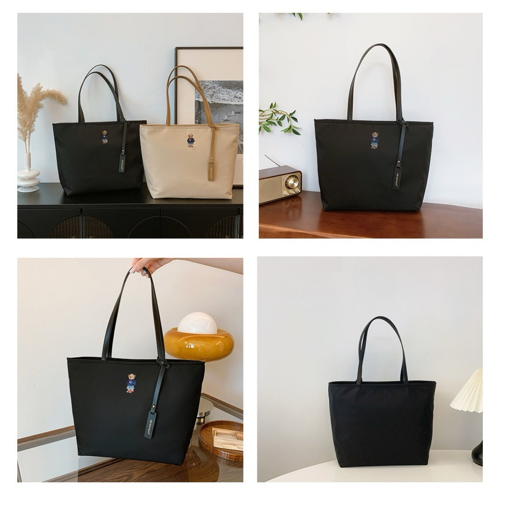 [Chuẩn Hãng] Túi Totebag BeiBaoBao Vải Trơn Cao Cấp 8371