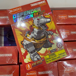   Mô hình lắp ráp  Blind box transformer defender vol 2 hộp lẻ 