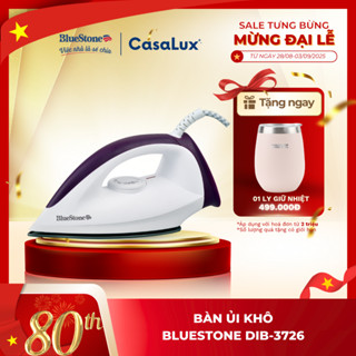 [ 1 ĐỔI 1 TRONG 30 NGÀY ] Bàn Ủi Khô Đế Chống Dính CHÍNH HÃNG BlueStone DIB-3726 | 1300W | CasaLux |