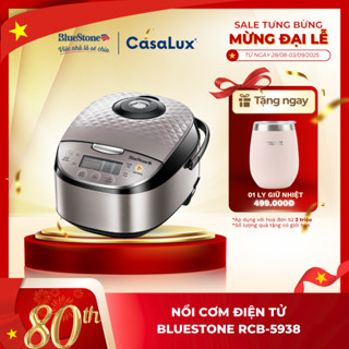 [ HỎA TỐC TPHCM ] Nồi Cơm Điện Tử CHÍNH HÃNG BlueStone RCB 5938 - 1,8 Lít | 1 ĐỔI 1 TRONG 30 NGÀY