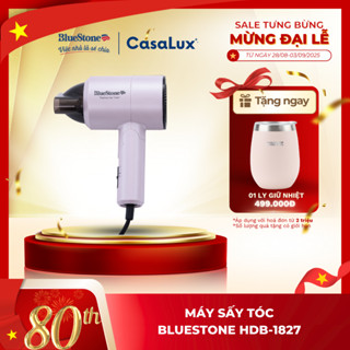 [ 1 ĐỔI 1 TRONG 30 NGÀY ] Máy Sấy Tóc CHÍNH HÃNG BlueStone HDB-1827 - 1100W | Có sấy mát | CasaLux |