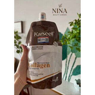  Túi Ủ Tóc Hấp Tóc Phục Hồi Collagen Karseell Chính Hãng 500ml 
