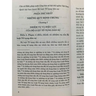 Sách - Bộ luật tố tụng dân sự 2015 (sửa đổi bổ sung năm 2019, 2020, 2022, 2023, 2024, 2025)