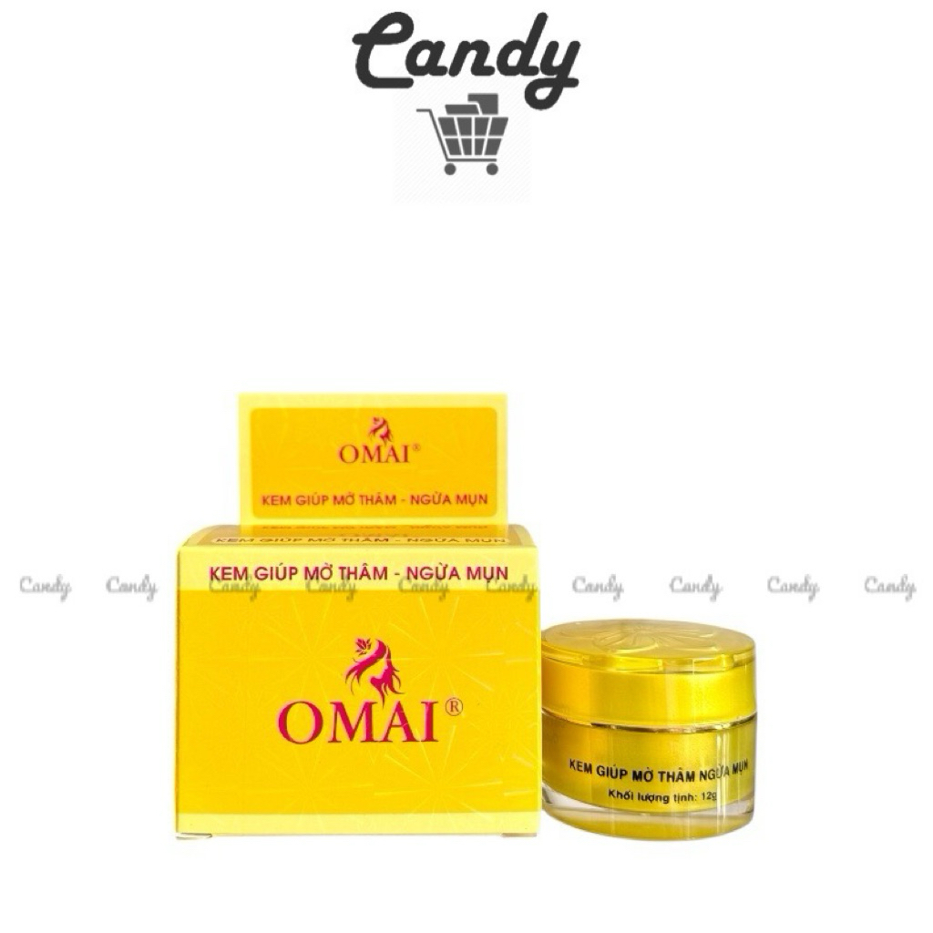 Kem OMAI dưỡng sáng da, giảm mụn, mờ sẹo, mờ thâm 12g