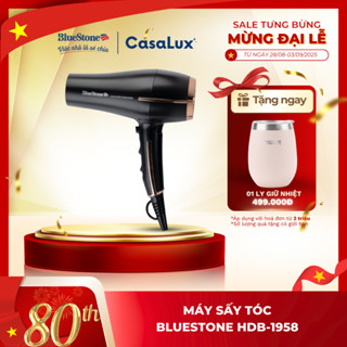 (1 ĐỔI 1 TRONG 30 NGÀY) Máy Sấy Tóc CHÍNH HÃNG BlueStone HDB-1958 - 2300W - Sấy mát - CasaLux Store
