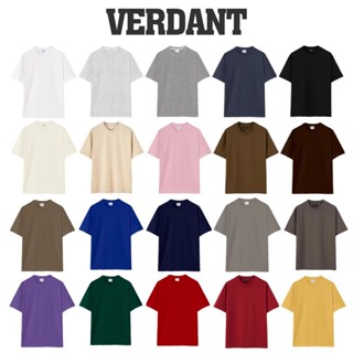 Áo Thun Trơn 100% Cotton Comfitex Fabric 240Gsm VERDANT Form Oversize Unisex Nam Nữ AT.500