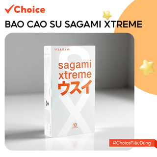 [Choice] Bao cao su Sagami Xtreme SGM SUPPERTHIN H10 Superthin mỏng kiểu truyền thống Hộp 10 chiếc