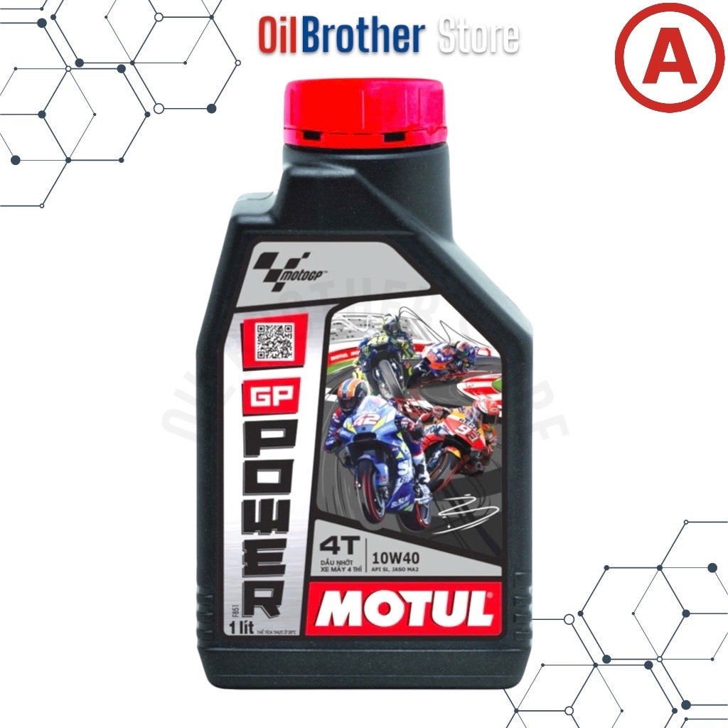 Dầu nhớt xe số cao cấp Motul GP Power 10w40