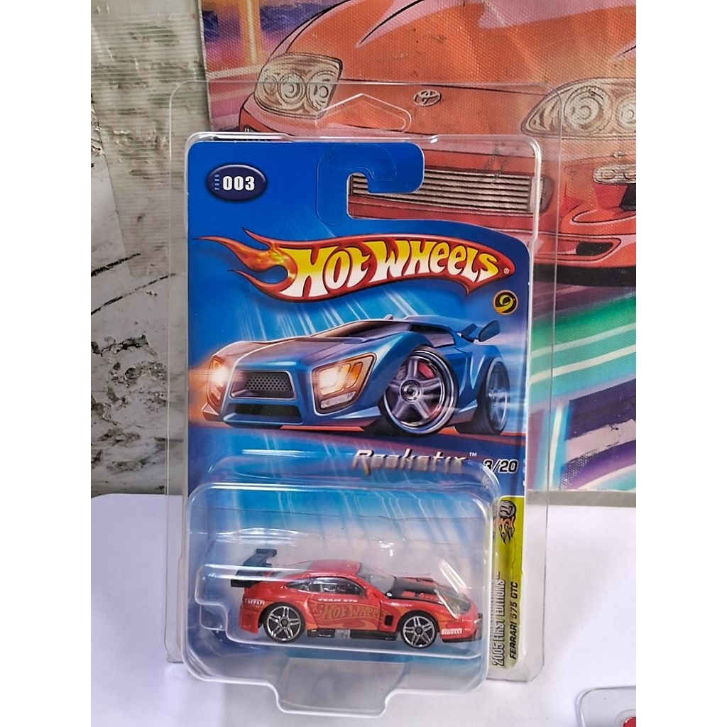 2005 HOT WHEELS FERRARI 575 GTC FIRST EDITION
