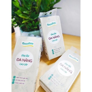Giấy Rút Đáy Đa Năng DreamSense 1280 Tờ (Combo 4 Bịch) –Siêu Dai, Mềm Mịn