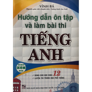 Sách - Hướng dẫn ôn tập và làm bài thi Tiếng Anh