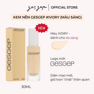 Kem nền Gesgep Liquid Filter Ivory 30ml lớp nền mỏng nhẹ tự nhiên, phù hợp cho da sáng