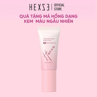 [TẶNG MÀU NGẪU NHIÊN] Má hồng dạng kem HEXZE 4g, lên màu tự nhiên, lâu trôi, da căng bóng