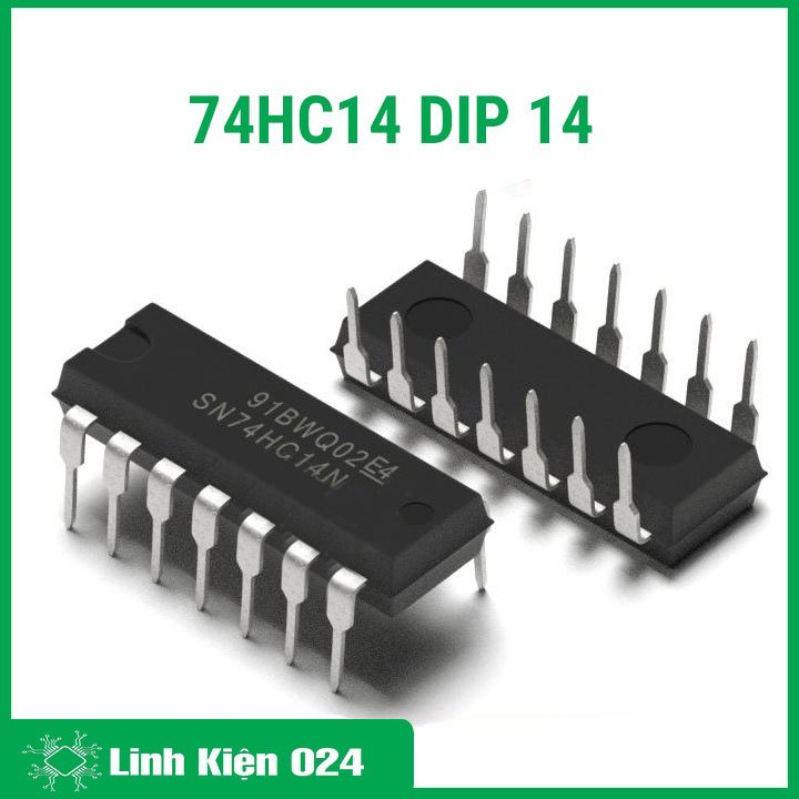 IC chức năng 74HC14 DIP14 Hex Inverter Schmitt Trigger