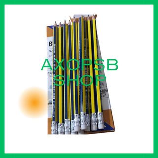 Combo 10 cây bút chì 2B, HB Thiên Long, nét đậm đẹp.