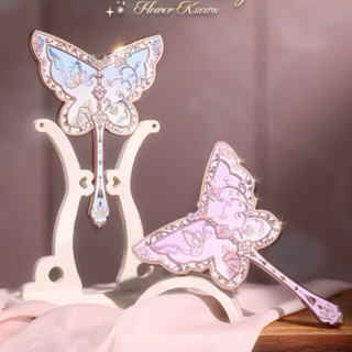  Gương Cầm Tay Bướm Kỉ Niệm 8 năm Flower Knows Butterfly Chính Hãng 