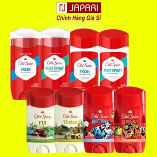  Lăn Khử Mùi Old Spice 73g 85g CHÍNH HÃNG-Sáp Khử Mùi Ngăn Mồ Hôi Cơ Thể Cho Nam Nữ,Lăng Nách Japari 