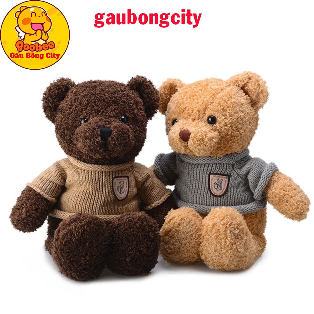 Gấu Bông Teddy Head Tales Thú Nhồi Bông Gòn Cao Cấp Gấu Bông City 