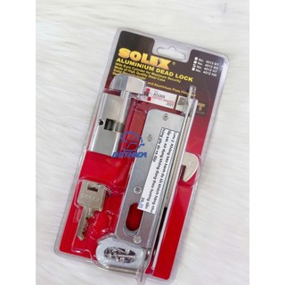 [Hỏa tốc HCM] KHÓA CỬA LÙA SOLEX THÁI LAN 4512 - Made in Thailand