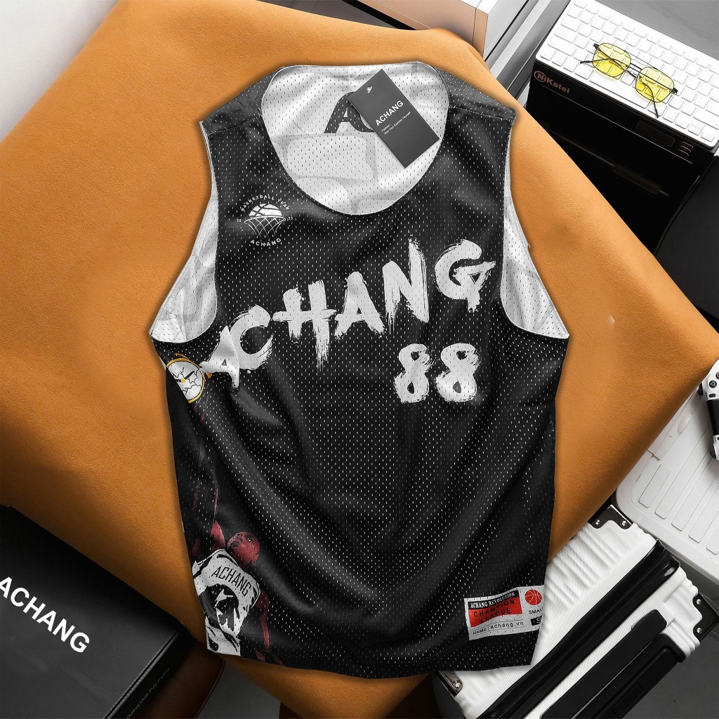 Áo Tanktop 2 Mặt Nam Nữ Life 88 – Áo Ba Lỗ Gym, Bóng Rổ, Streetwear Unisex Local Brand ACHANG