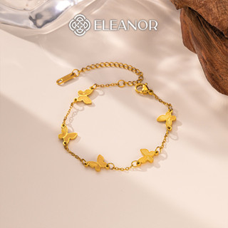  Vòng tay nữ titan Eleanor Accessories hình hồ điệp phụ kiện trang sức lắc tay 10265 