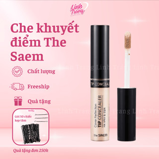  Kem che khuyết điểm The Saem Cover Perfection Tip Concealer  có Độ che phủ cao 6,5g 