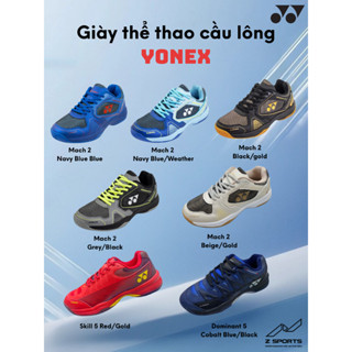Giày cầu lông Yonex Dominant 5, Mach 2, Skill 5 chính hãng, giày cầu lông nam nữ giá rẻ