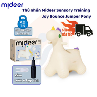  Thú nhún cho bé Mideer thú nhún bơm hơi loại to Mideer Sensory Training Joy Bounce Jumper Pony 
