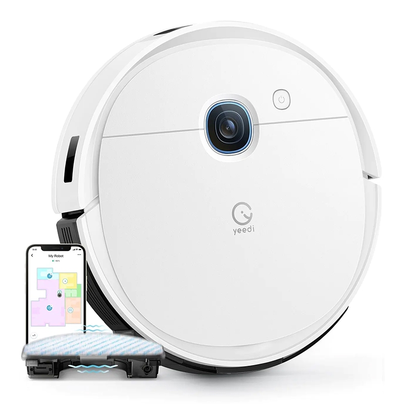 Robot hút bụi lau nhà Yeedi Vac2 Pro ( K950), lau hút đồng thời, lực hút cao, Qte