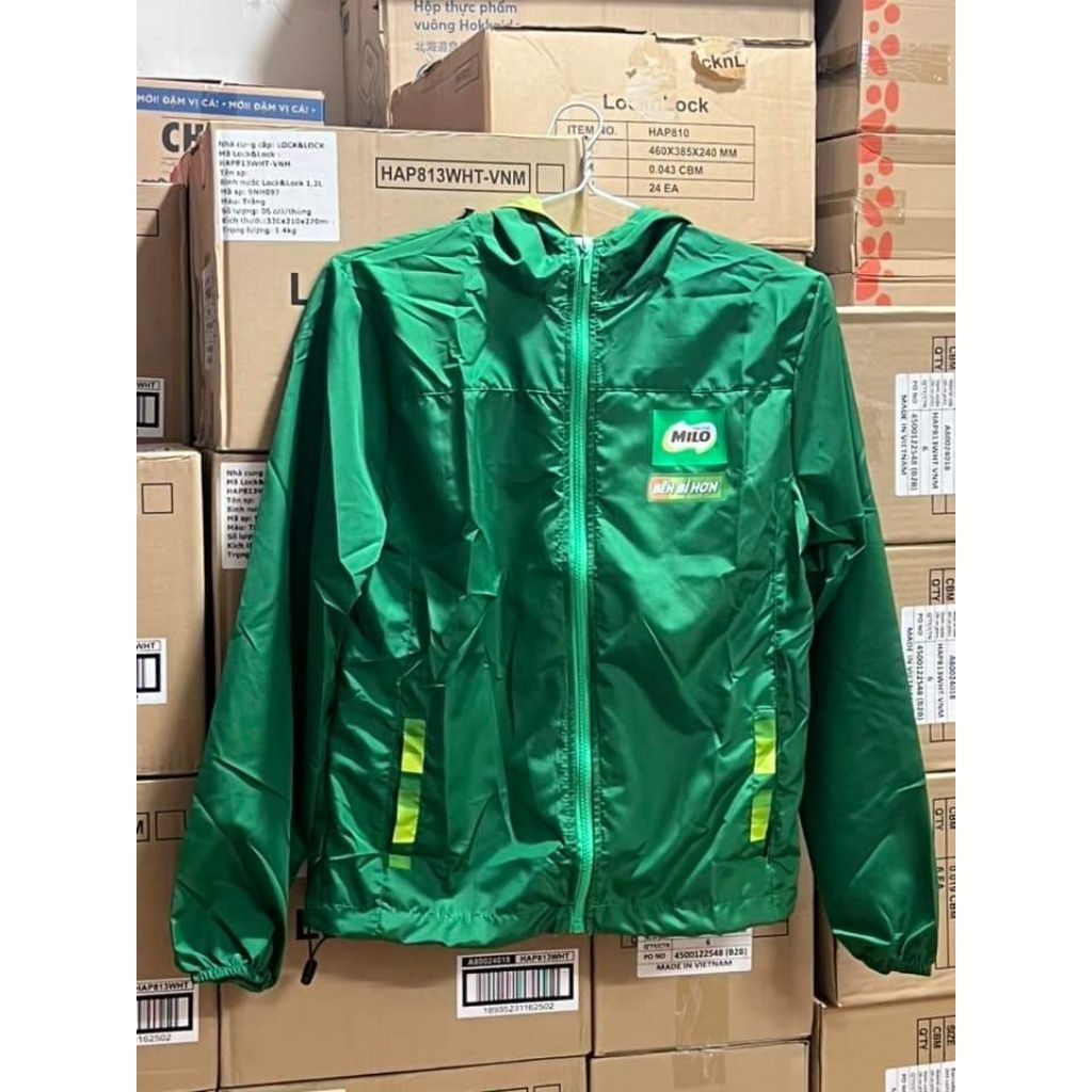 Áo khoác Milo dưới 45kg-hkm